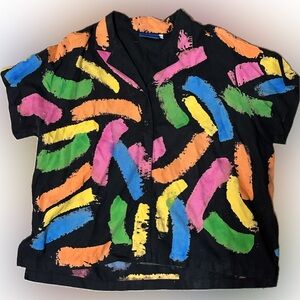 Big Bud Press Painted Stripes Pantry Button-Up